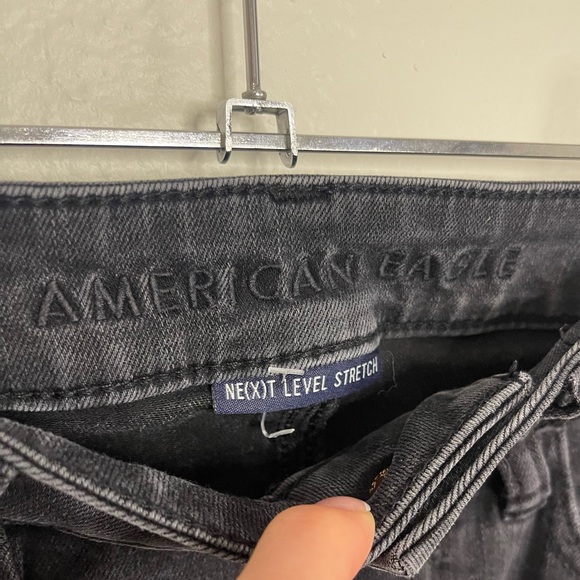 👖American Eagle Black Hi-Rise Jegging Jeans👖 - Picture 3 of 8
